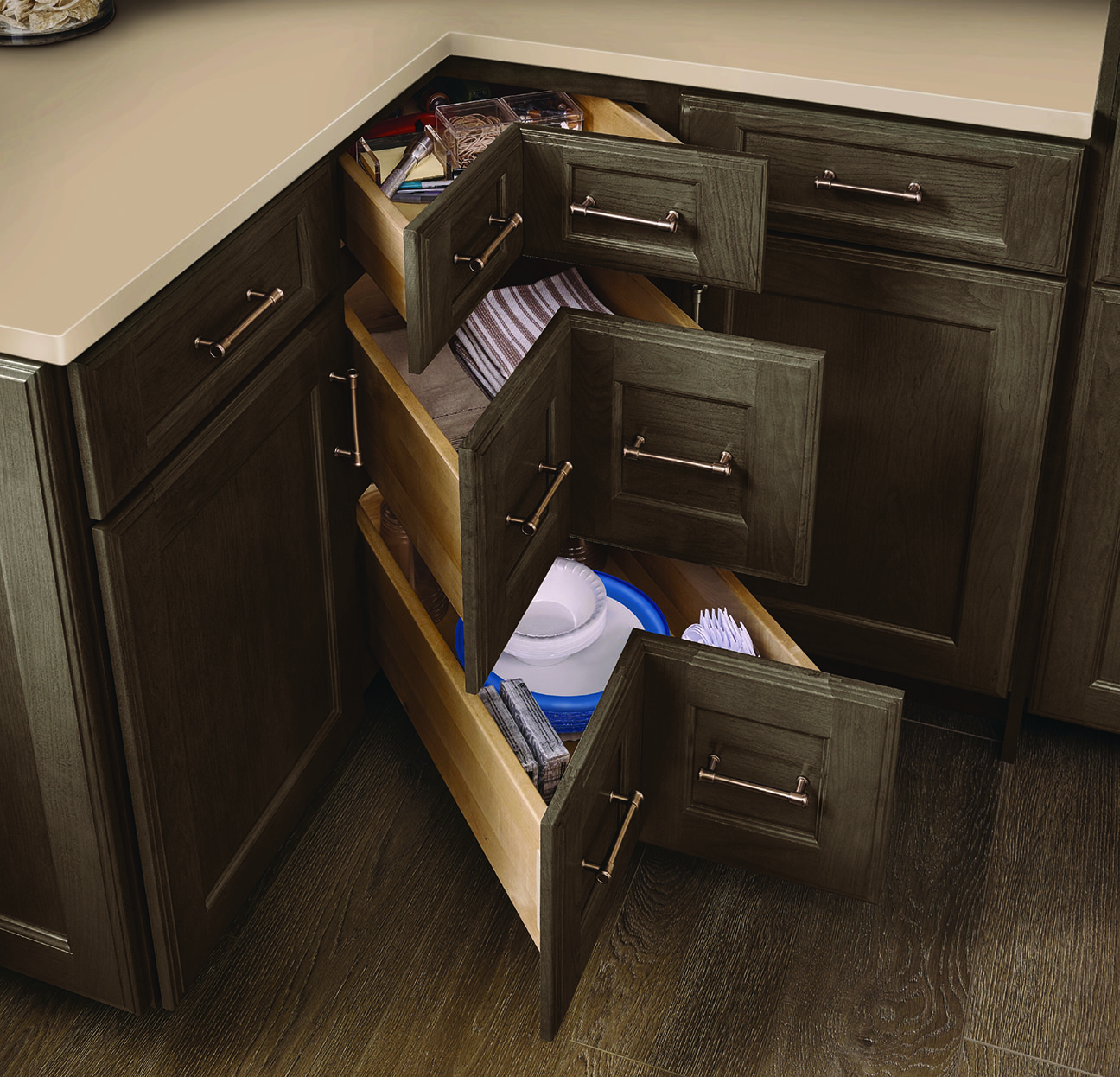 Corner Drawer Cabinet